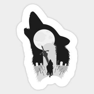 Great Wolf Sif Sticker